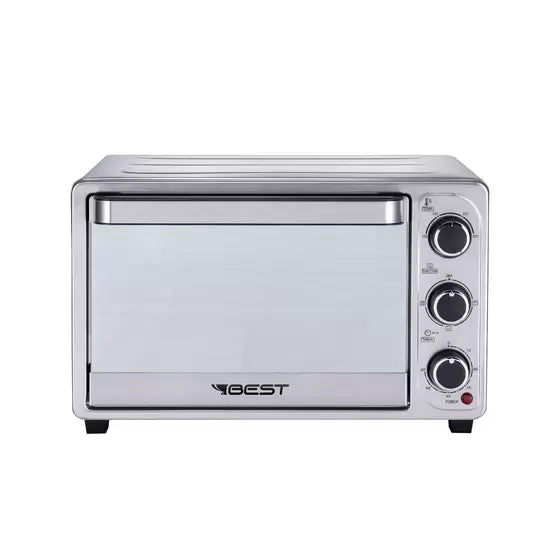 Forno Elétrico Best 25 Litros Iluminação Interna Inox